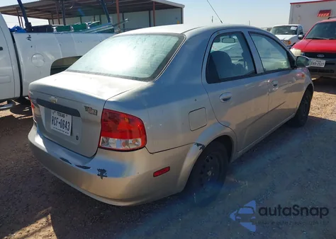 2004 Chevrolet Aveo z USA, uszkodzony, nr VIN KL1TD52694B200764